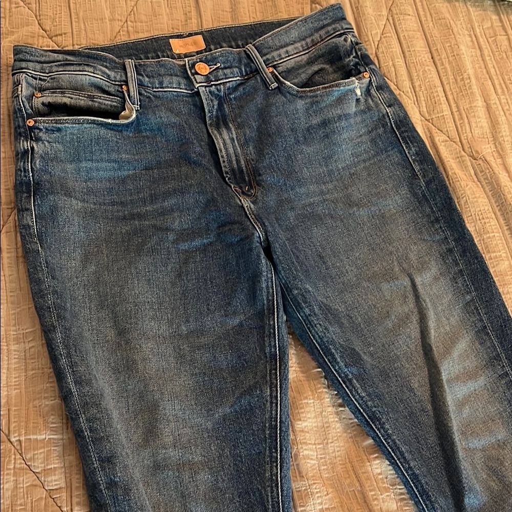 MOTHER Blue Vintage Wash Women’s Jeans